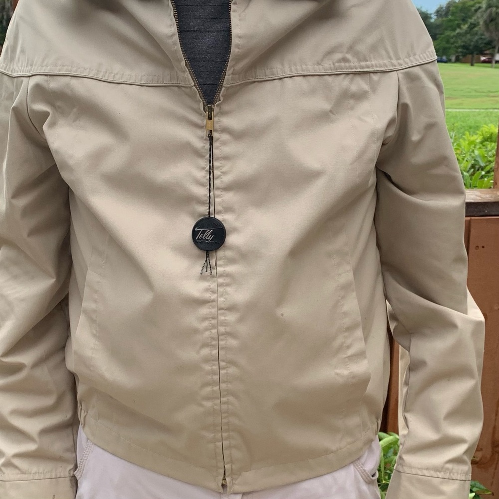 RARE! TELLY. VINTAGE! The Telly Jacket for Europe Draft.‎ Bomber Jacket. … - Picture 3 of 15